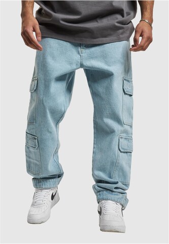 Karl Kani Loose fit Cargo Jeans in Blue