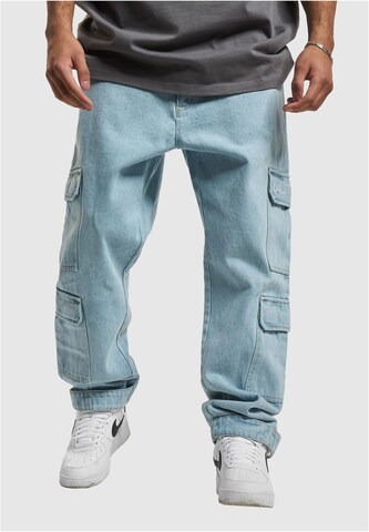 Karl Kani Loose fit Cargo jeans in Blue