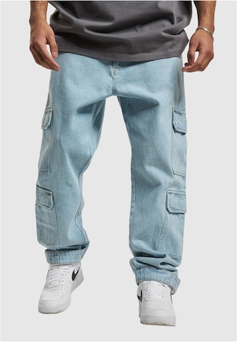 Loosefit Pantaloni eleganți de la Karl Kani pe albastru