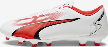 Chaussure de foot 'Ultra Play' PUMA en blanc : devant