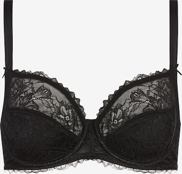 Mey T-shirt Bra 'Fabulous' in Black: front