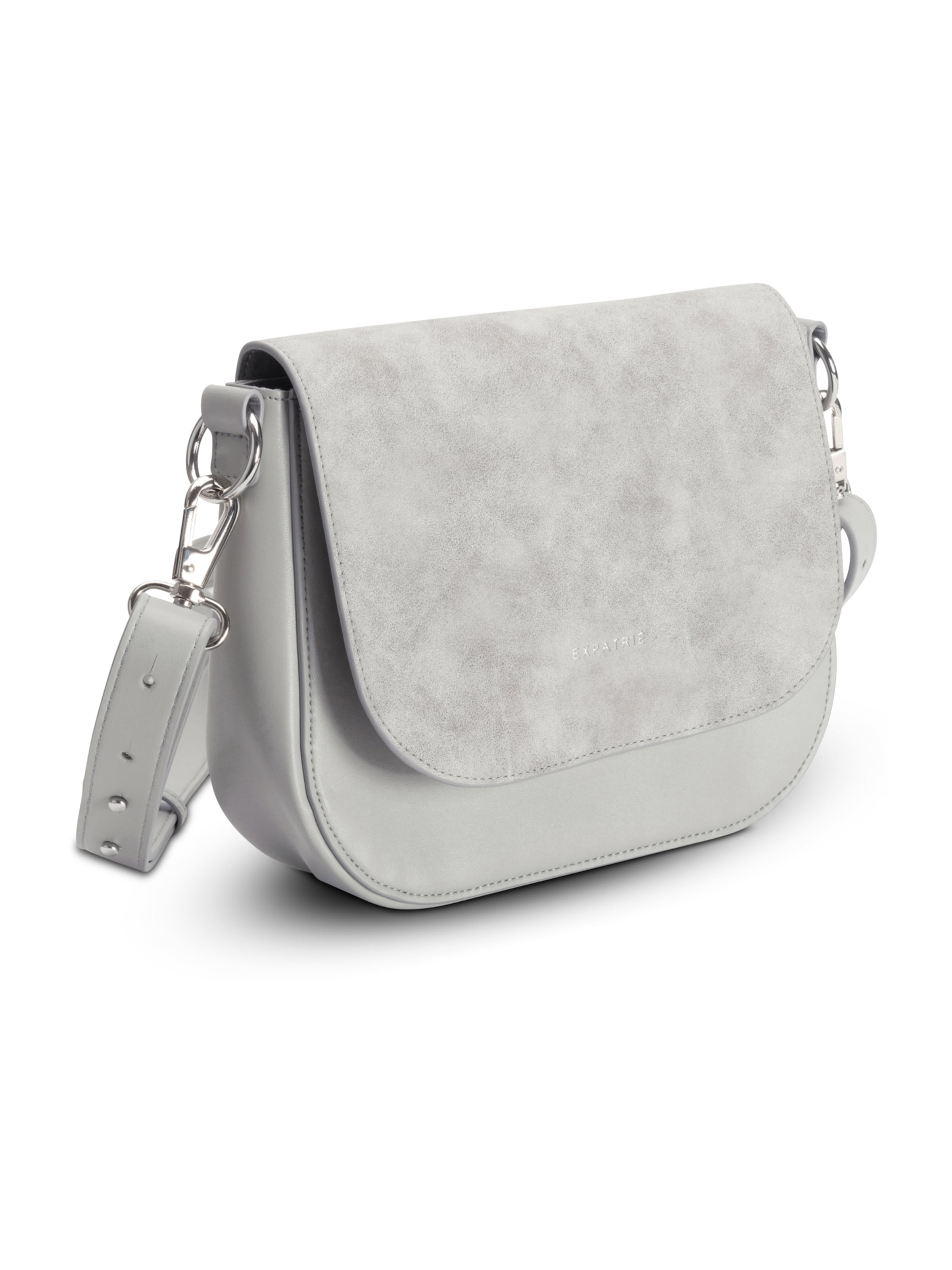 Expatrié - Bolso de hombro 'Louise Medium' en gris
