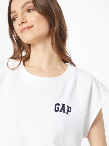 GAP Sweatshirt i vit