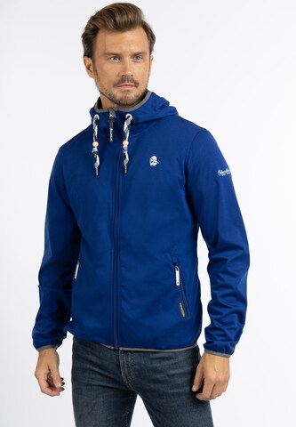 Schmuddelwedda Weatherproof jacket in Blue: front