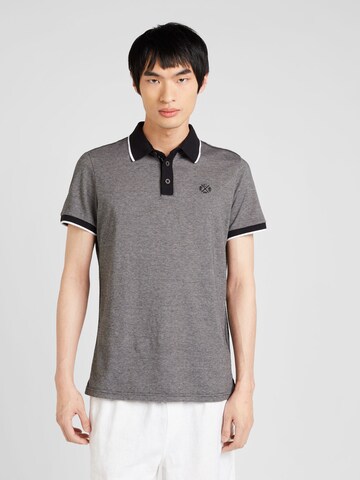 CAMP DAVID Poloshirt in Schwarz: Vorderseite