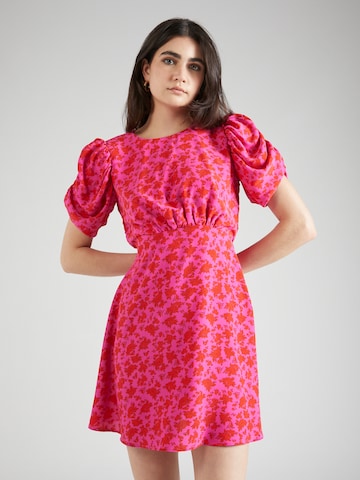 Robe AX Paris en rose : devant