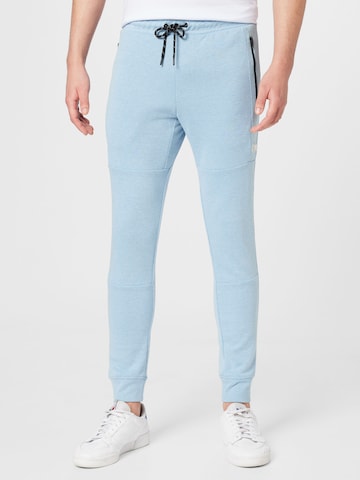 JACK & JONES - Tapered Calças em azul: frente