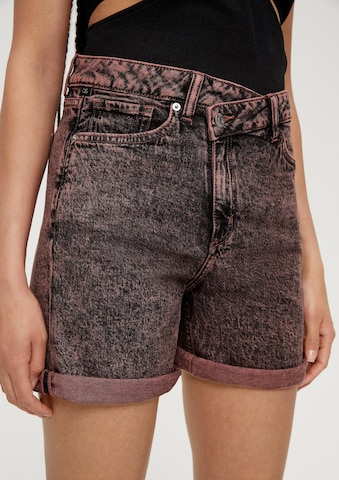 QS Regular Jeans in Oranje