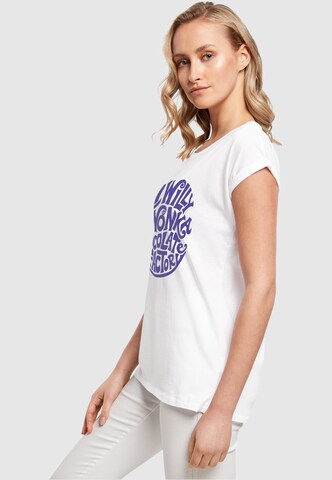 T-shirt 'Willy Wonka And The Chocolate Factory' ABSOLUTE CULT en blanc