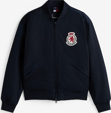 mėlyna TOMMY HILFIGER Demisezoninė striukė: priekis