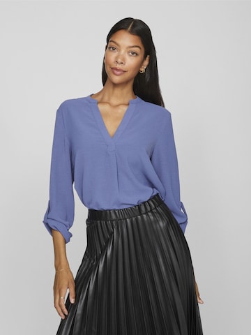 VILA Bluse in Blau: Vorderseite