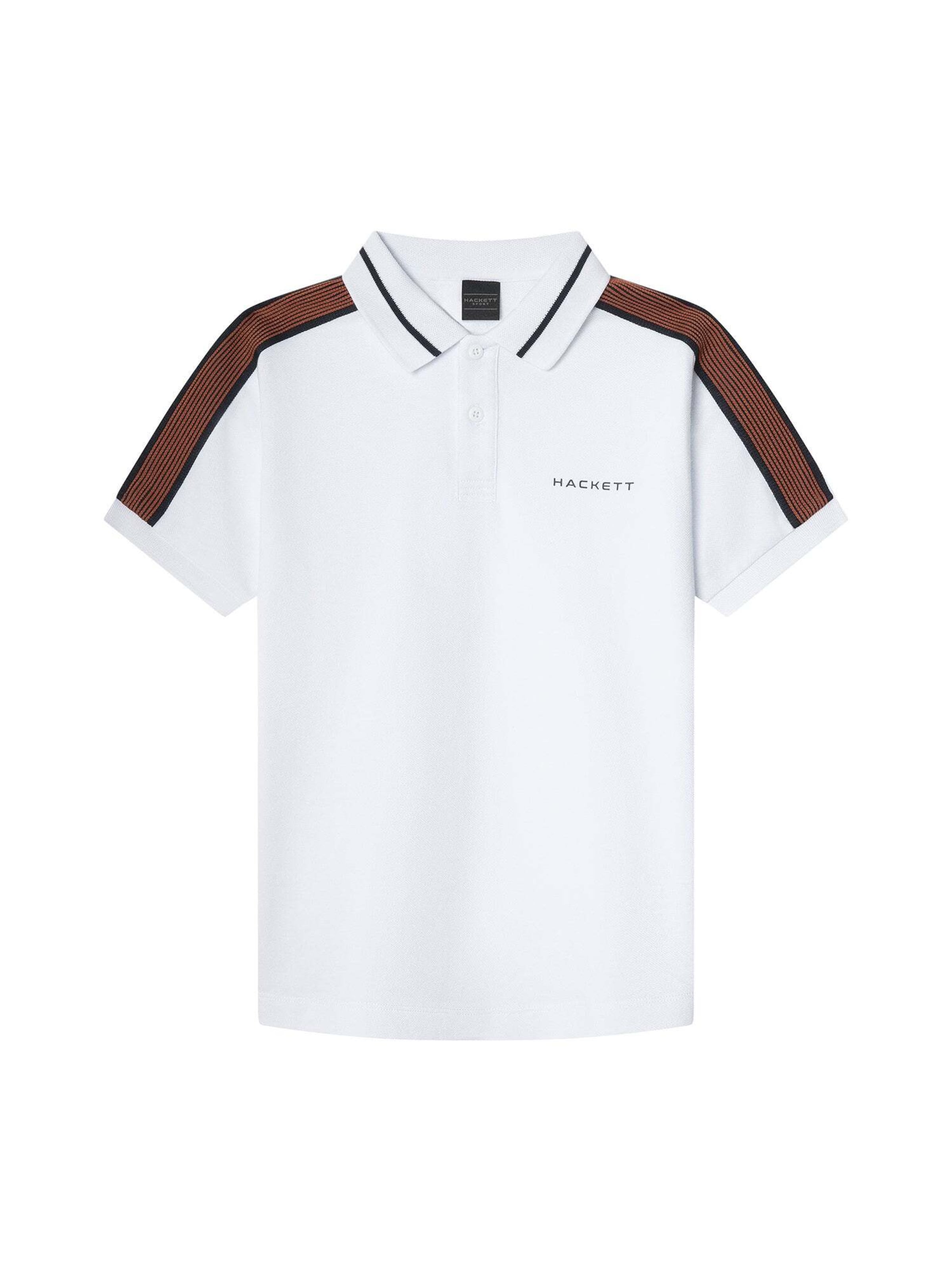 Maglietta di Hackett London in bianco: frontale