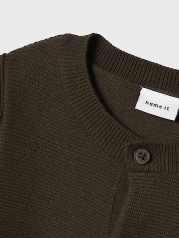 Cardigan NAME IT en marron