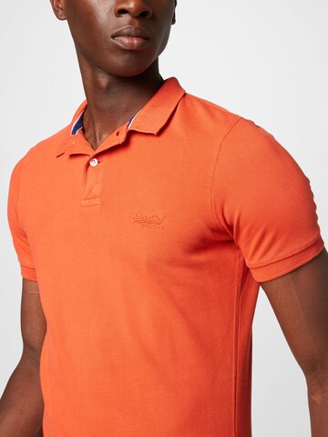 Superdry Poloshirt in Rot