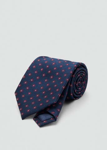 MANGO MAN Tie 'Flower8' in Blue
