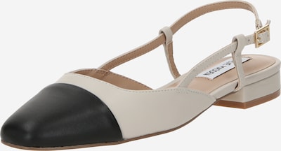 STEVE MADDEN Ballerina 'BELINDA' koossa 36 värissä vaaleanharmaa / musta, Tuotenäkymä