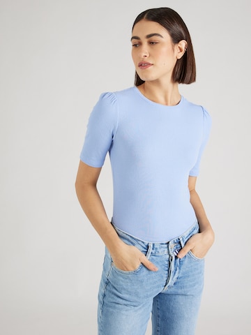 PIECES Shirt 'RUKA' in Blue: front