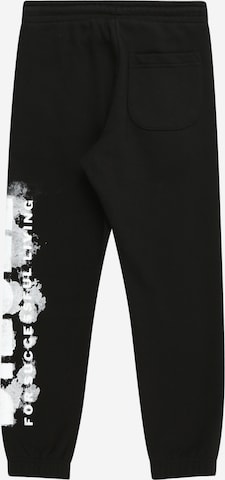 DIESEL Tapered Pants 'STAMP' in Black