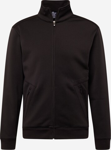 Champion Authentic Athletic Apparel Sweatjacke 'Tech' in Schwarz: predná strana