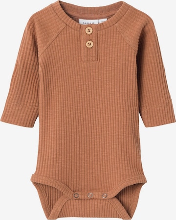 NAME IT Romper/Bodysuit in Brown: front