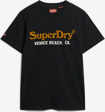 Superdry Shirt in Zwart: voorkant