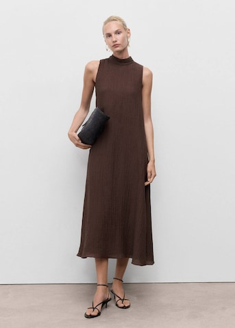 MANGO Dress 'Safari-a' in Brown: front