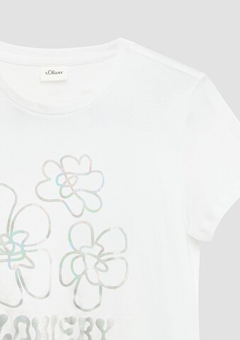 s.Oliver Shirt in Weiß
