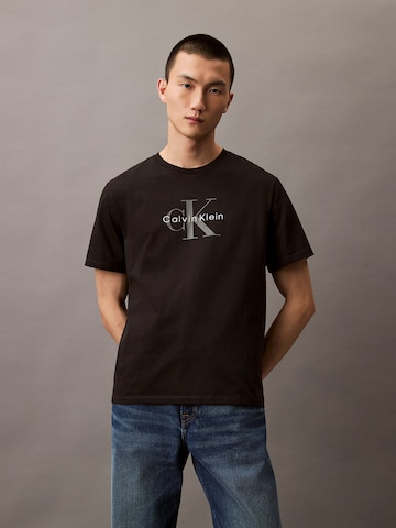 Calvin Klein Jeans Shirt 'Hero' in Black: front