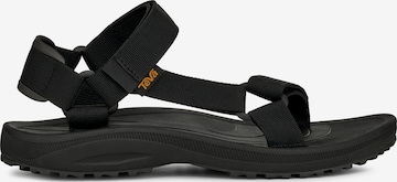 TEVA Sandals in Black: front