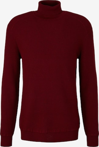 TOM TAILOR Sweater in Red: front