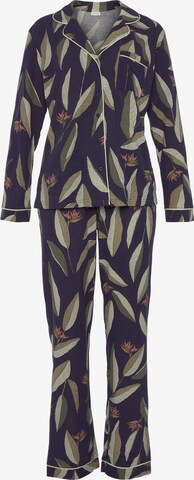 LASCANA Pyjama in Blauw: voorkant