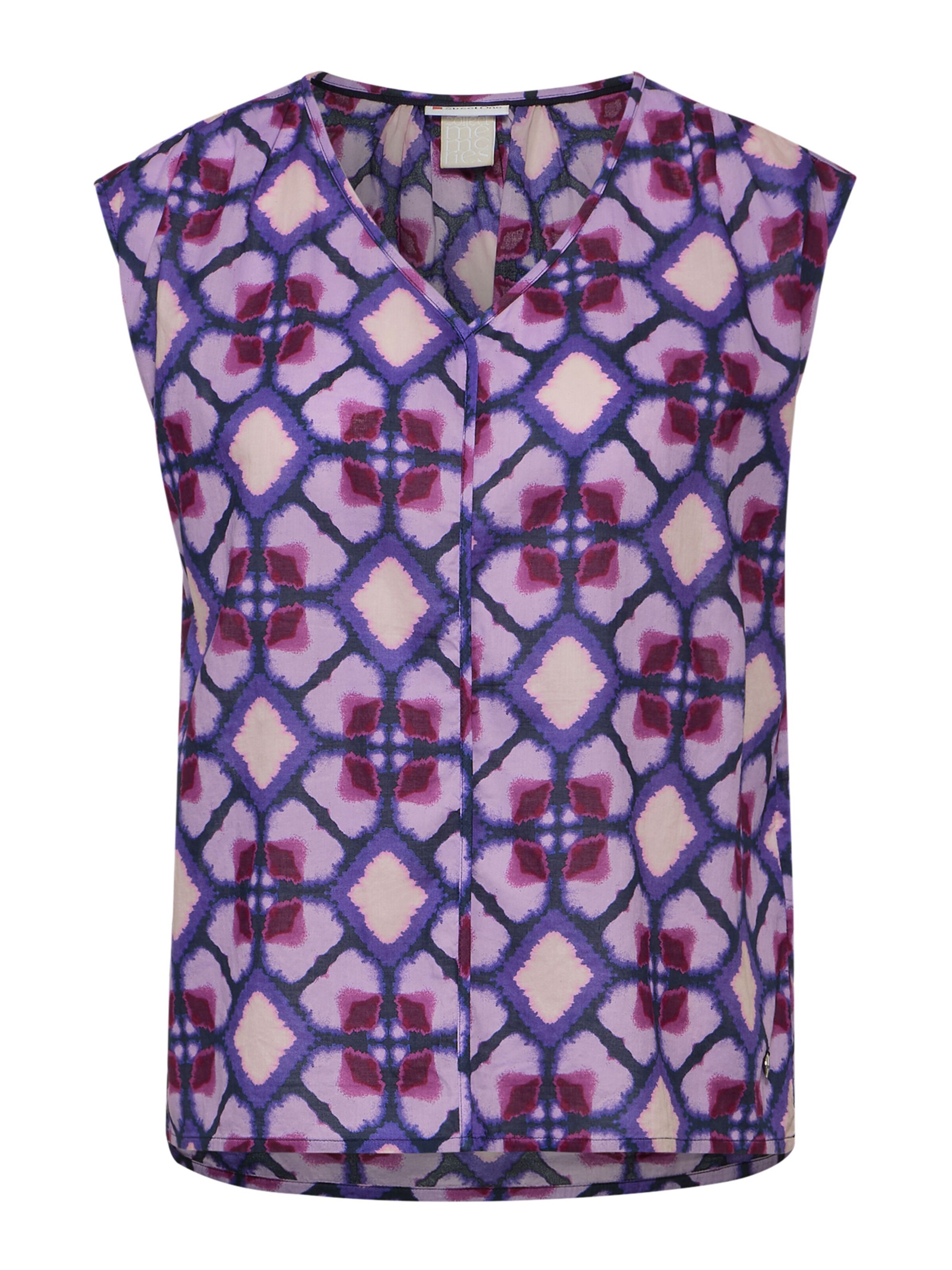 STREET ONE Μπλούζα σε λιλά: μπροστά