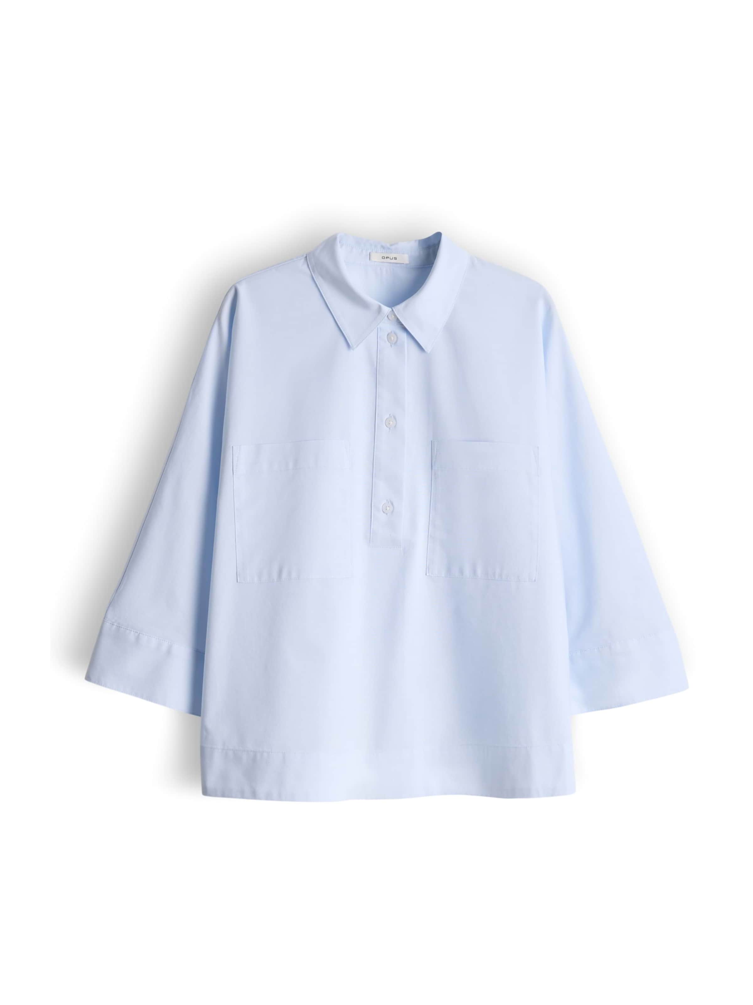 OPUS - Blusa 'Fadessa' en blanco: frente