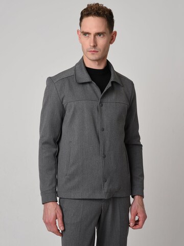 Manteau mi-saison Antioch en gris : devant