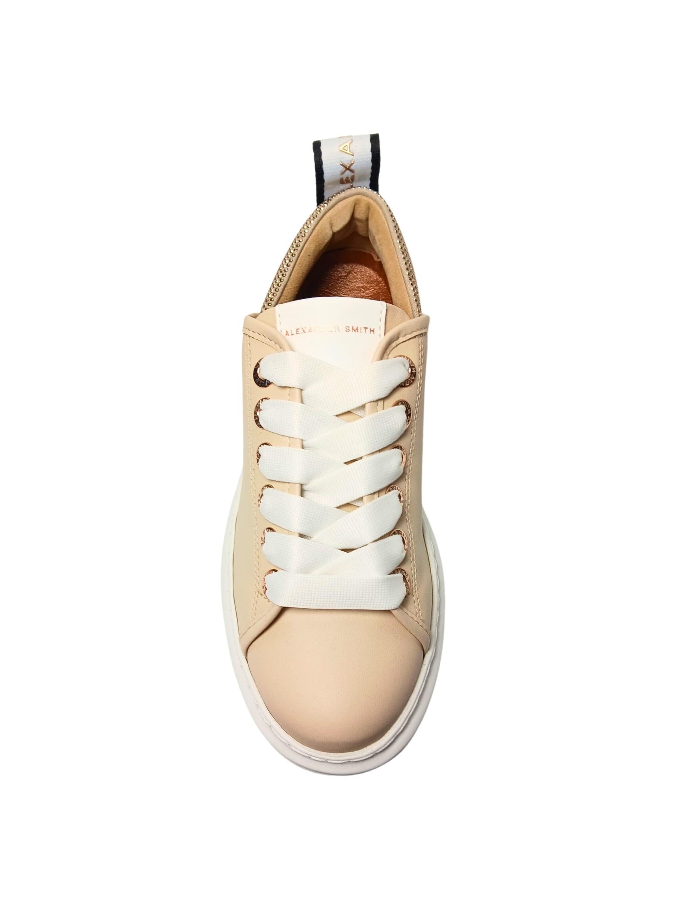 Sneaker bassa di Alexander Smith in beige