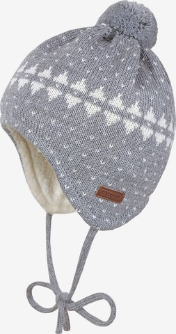 MAXIMO Beanie in Grey: front