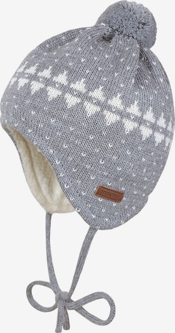 MAXIMO Beanie in Grey: front
