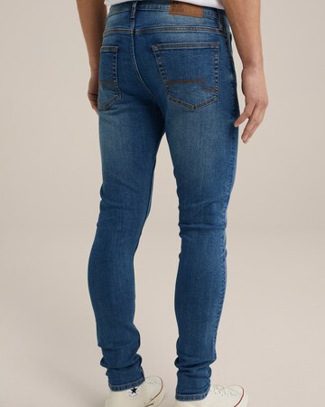 Skinny Jeans di WE Fashion in blu