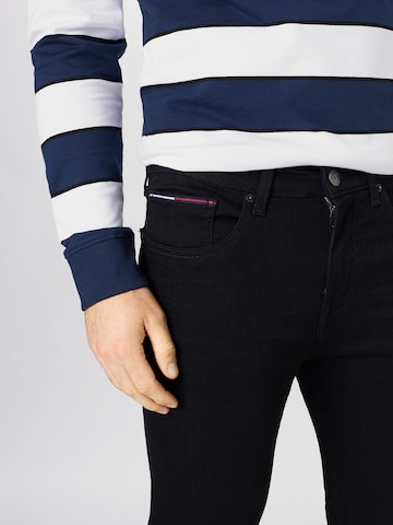 Skinny Jeans 'Austin' de la Tommy Jeans pe negru