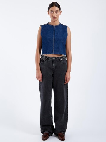 Dr. Denim Top 'Erin' in Blauw