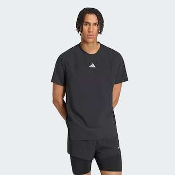 ADIDAS PERFORMANCE Λειτουργικό μπλουζάκι 'Adi365 Aspyre' σε μαύρο: μπροστά