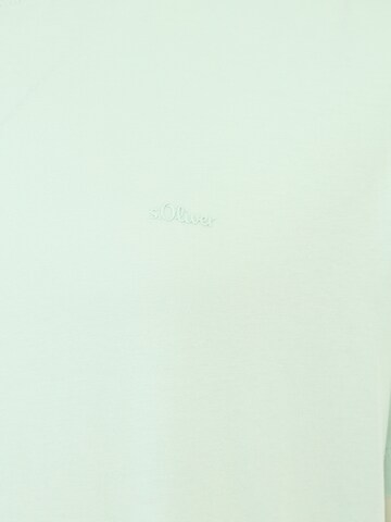 s.Oliver Men Big Sizes Shirt in Green