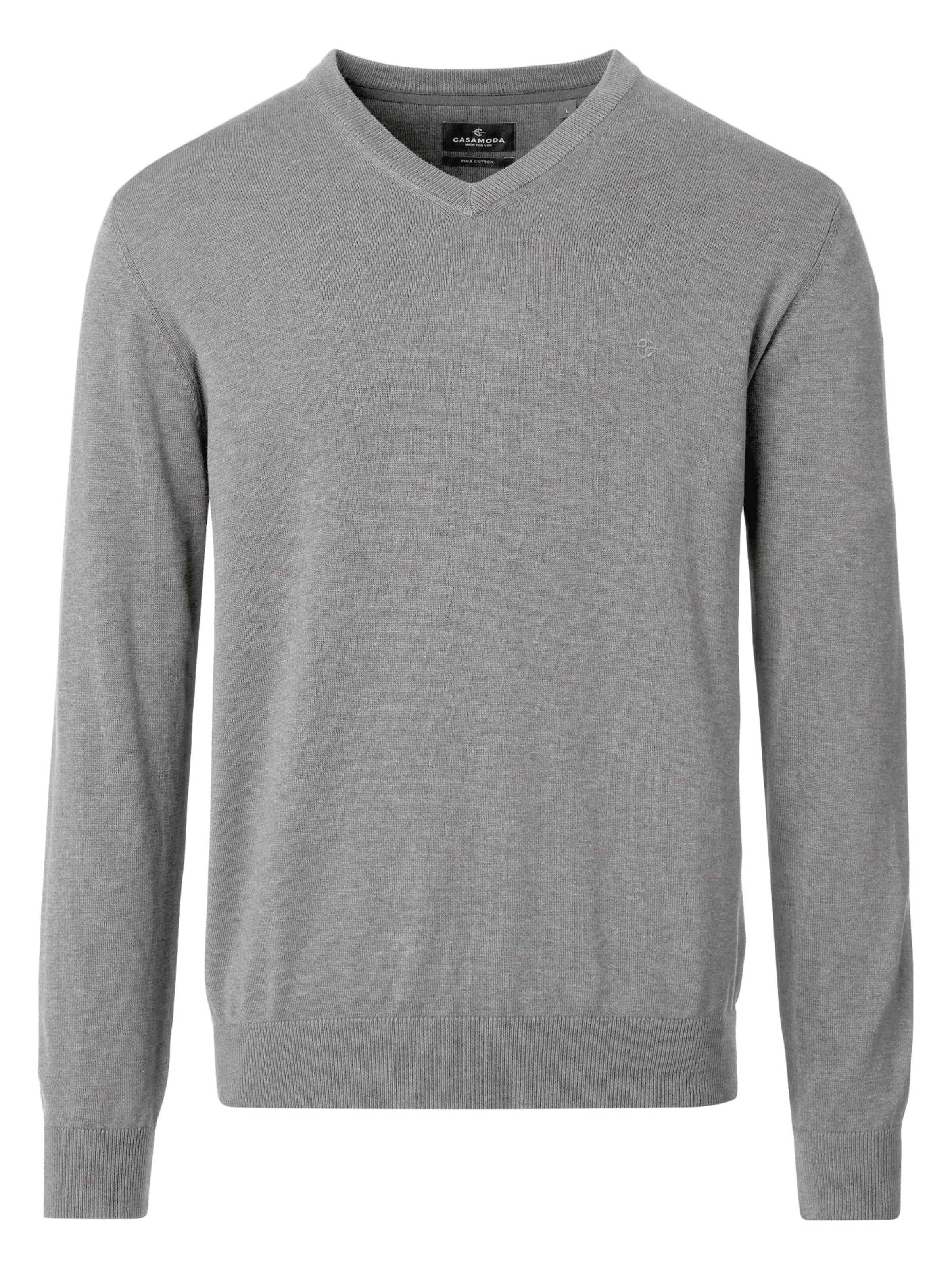 VENTI Sweater in Grey: front