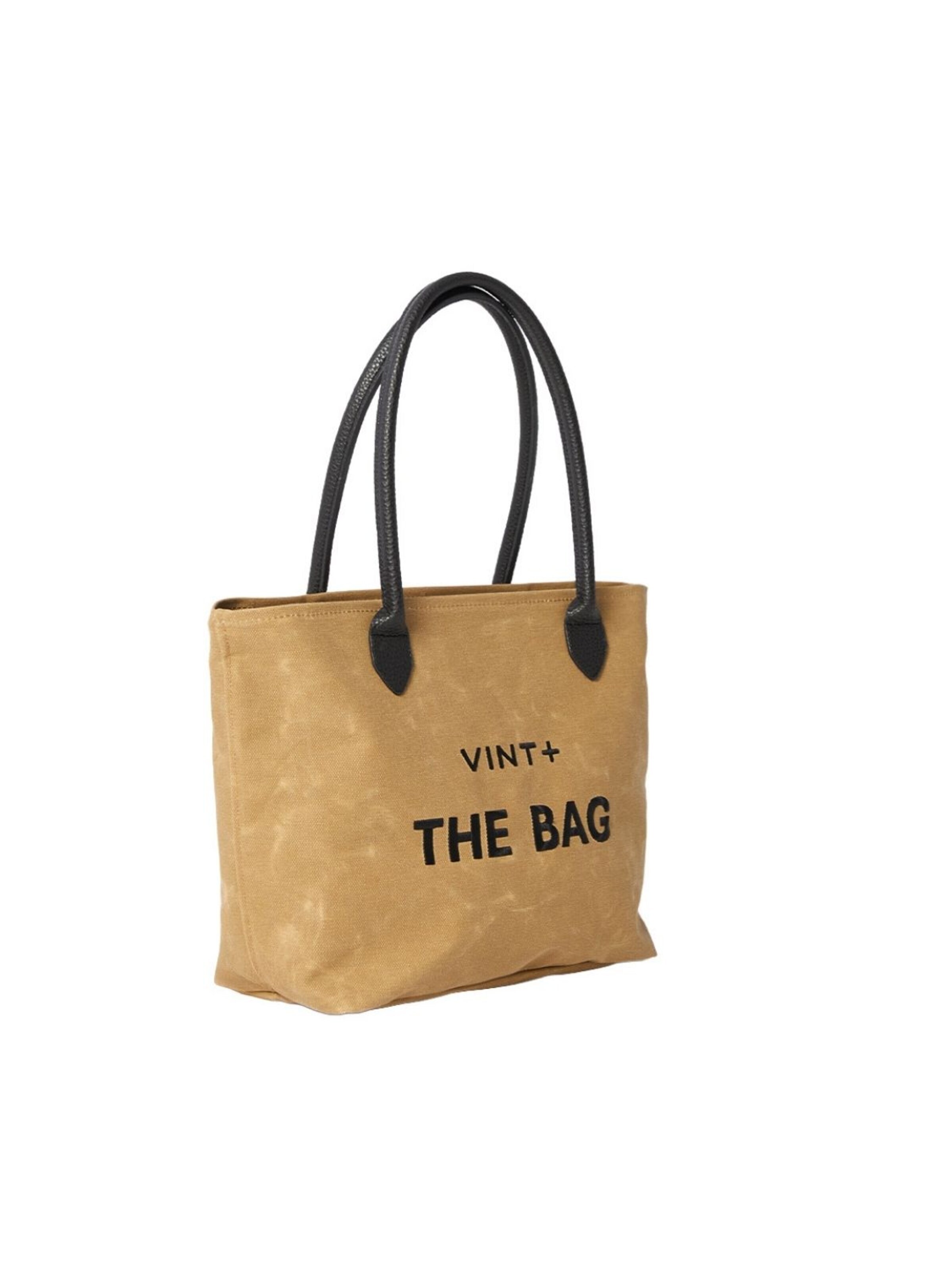 VINT+ - Bolso de mano 'Fine Bag Big' en beige