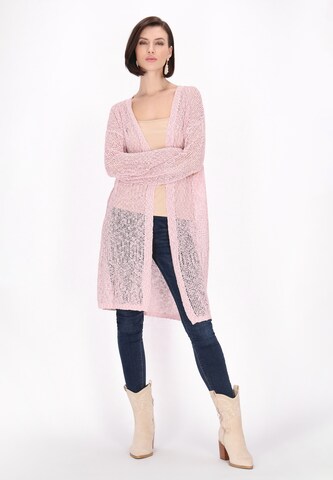 usha FESTIVAL Knit cardigan in Pink