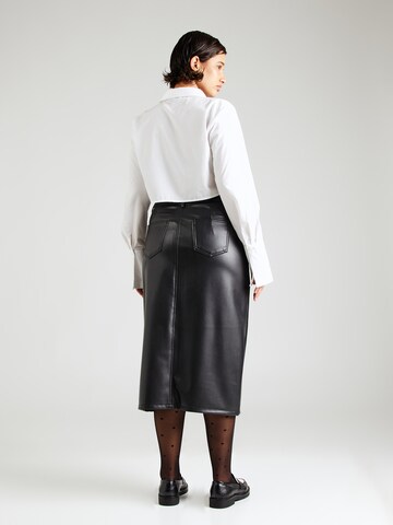 Vero Moda Curve Nederdel 'VERI' i sort