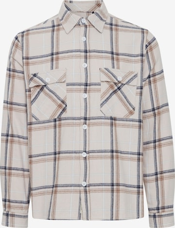 BLEND Button Up Shirt in Grey: front