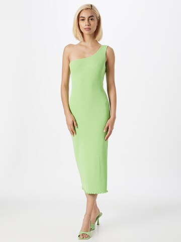 Monki - Vestido em verde: frente