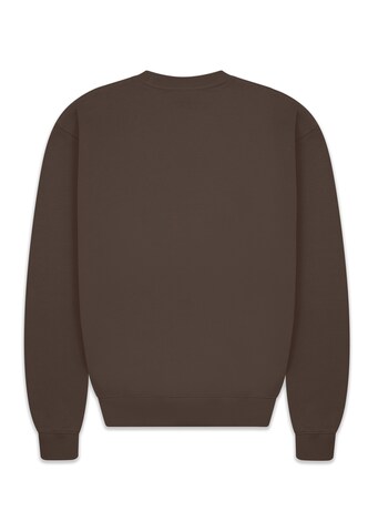 Dropsize Sweatshirt in Bruin: voorkant