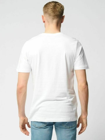 TEESHOPPEN - Regular Fit Camisa ' Organic Basic ' em branco